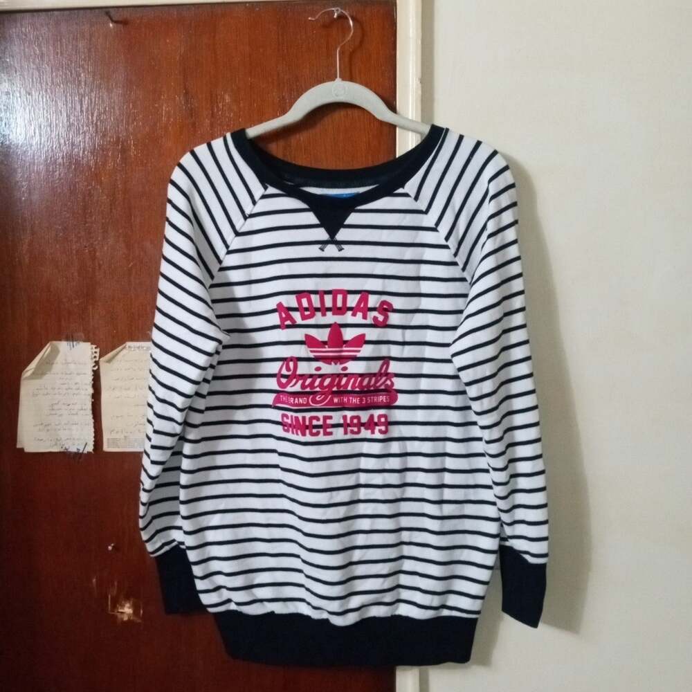 Adidas original Adidas 1949 Sweatshirt women's size Medium color White